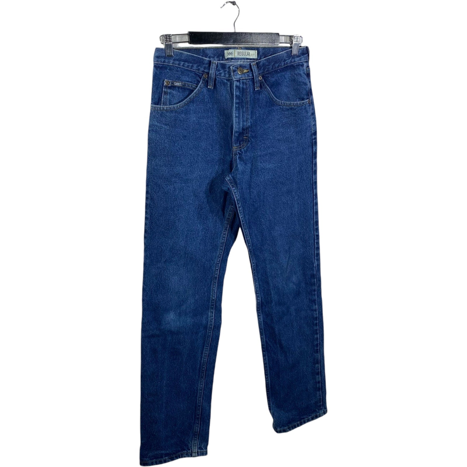 Collection of Lee Denim Straight Leg Jeans in a gallery layout