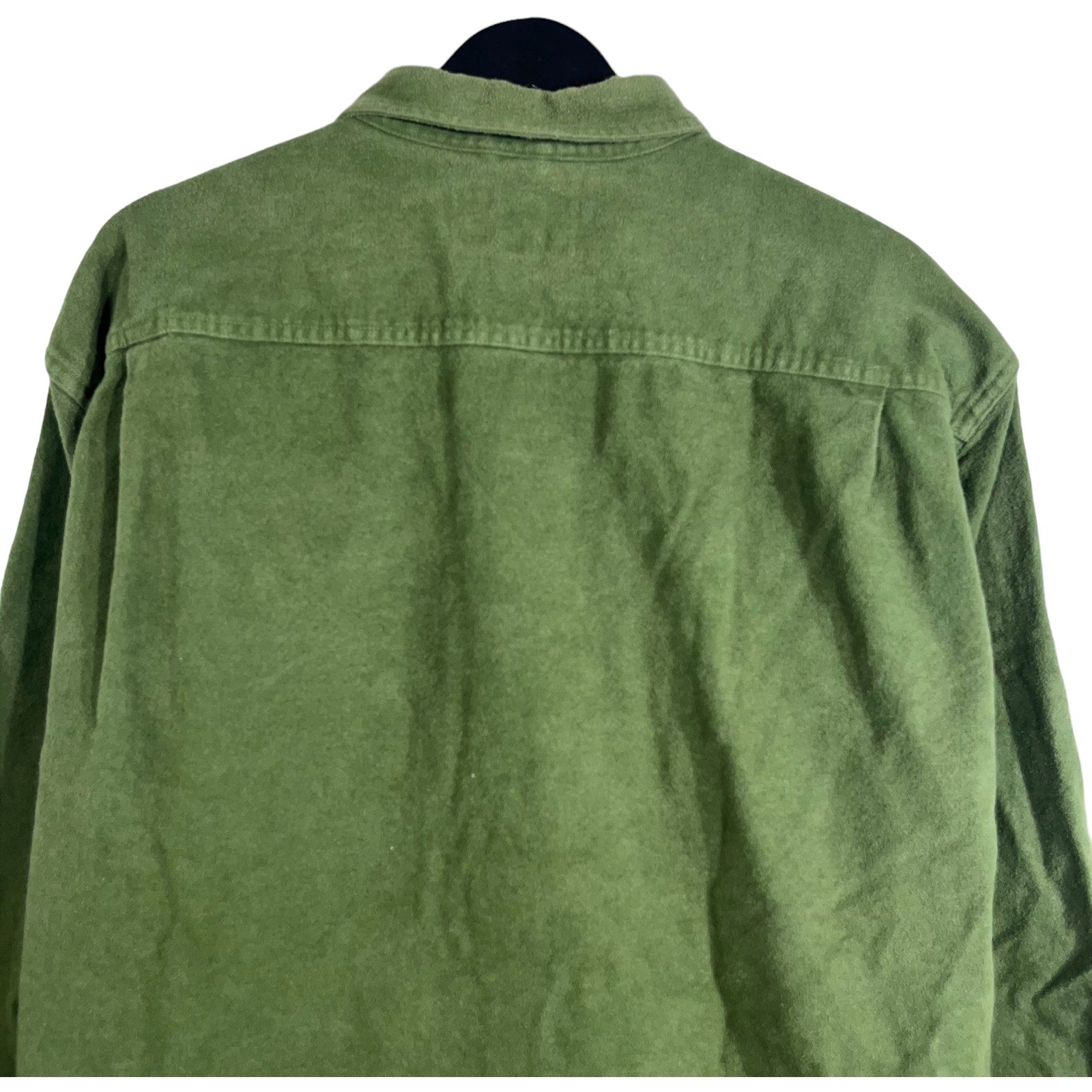 Collection of Cabelas Chamois Long Sleeve Flannel in a gallery layout