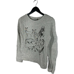 Collection of Asos Animals Crewneck in a gallery layout