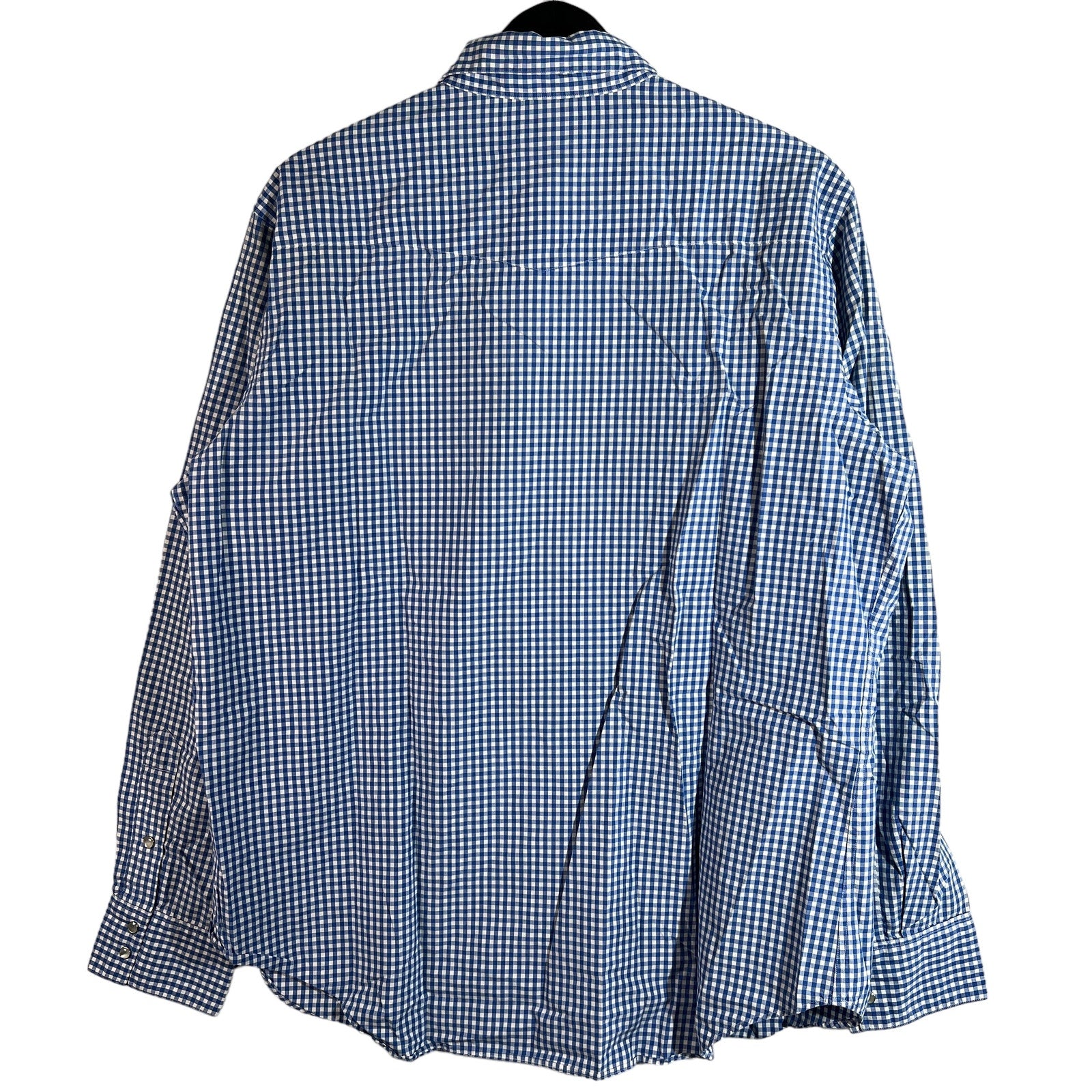 Collection of Polo Ralph Lauren Western Checkered Long Sleeve Button Down Dress Shirt in a gallery layout