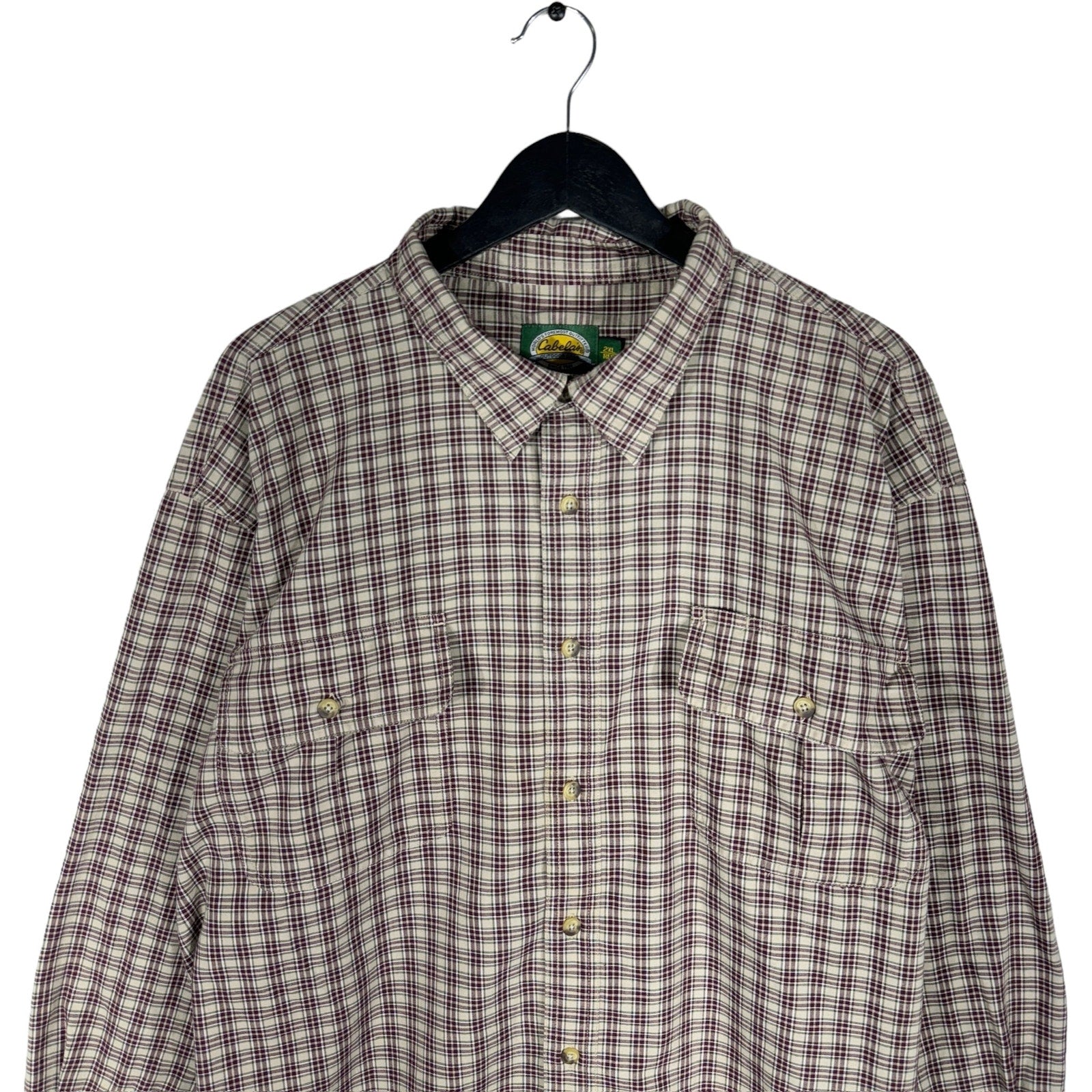 Collection of Cabelas Long Sleeve Button Up in a gallery layout