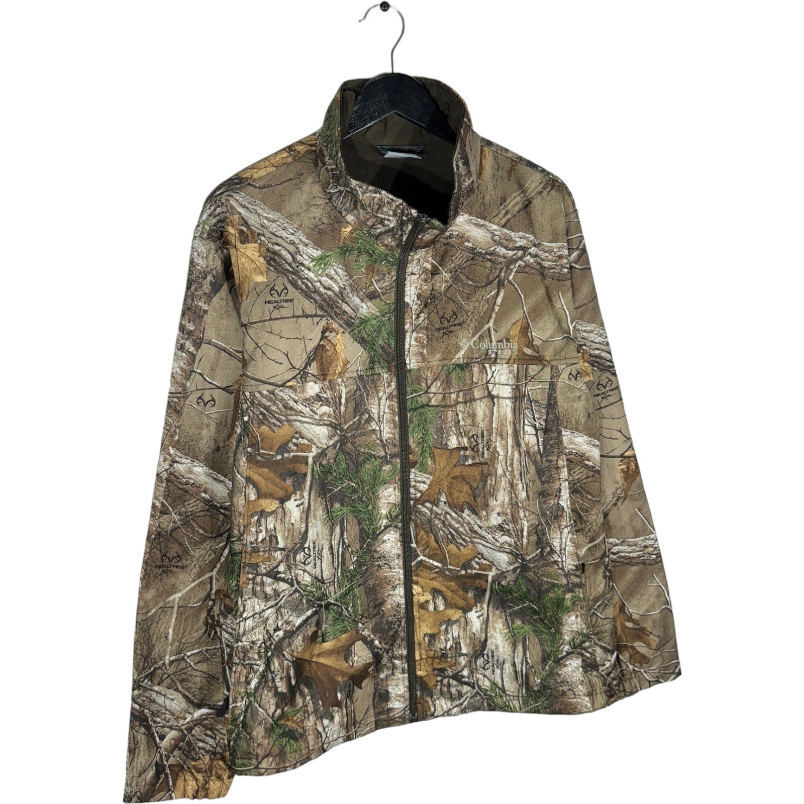 Collection of Columbia Camo Full Zip Fleece Jacket in a gallery layout