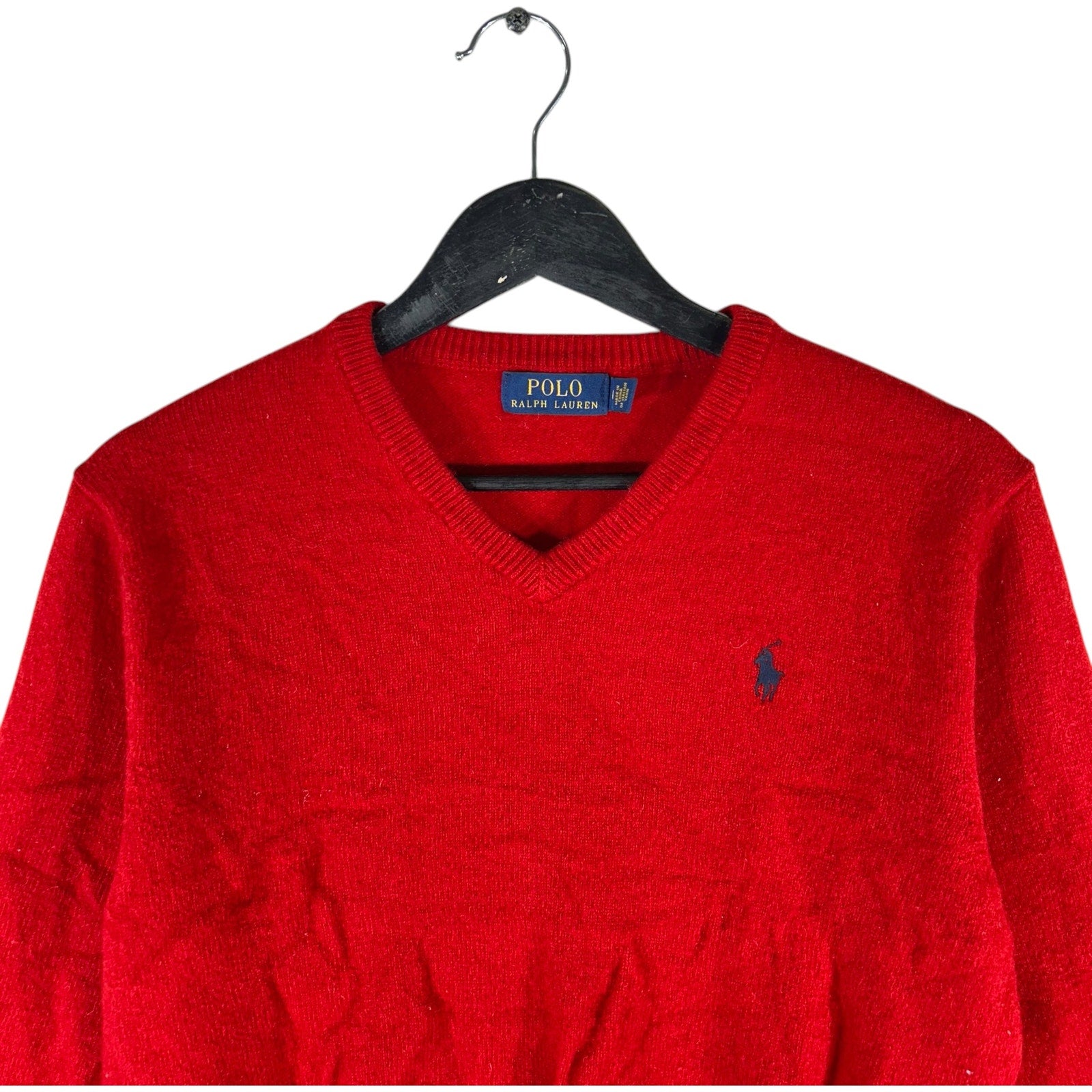 Collection of Polo Ralph Lauren V-Neck Sweater in a gallery layout