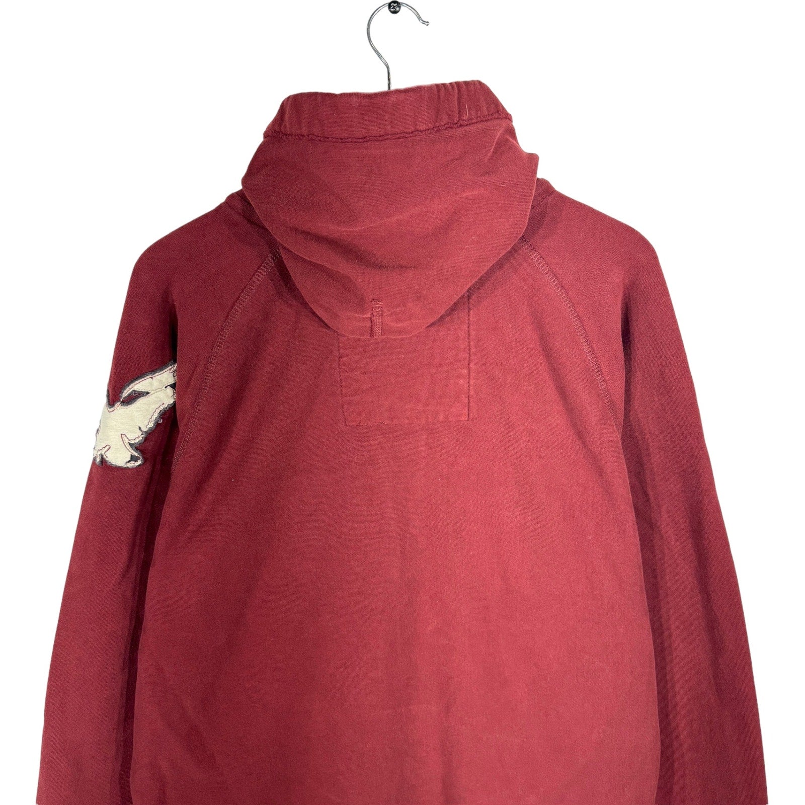 Collection of American Eagle 1/2 Zip Hoodie in a gallery layout