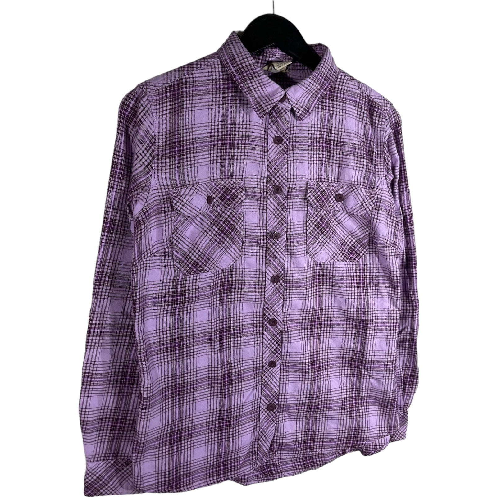 Collection of Duluth Trading Plaid Long Sleeve Flannel in a gallery layout