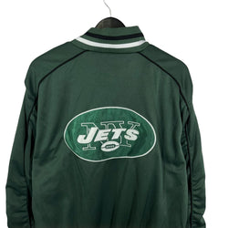 Collection of NFL New York Jets Spell Out Full Zip Jacket in a gallery layout