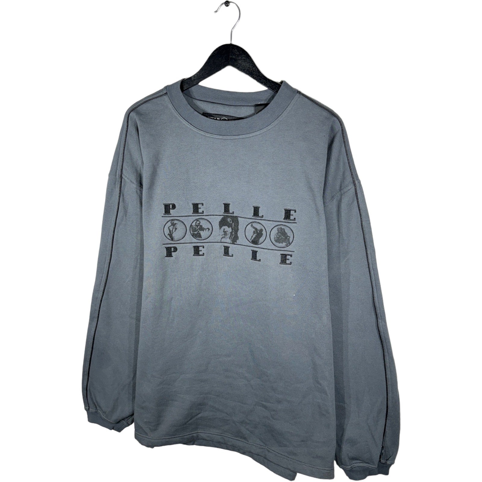 Collection of Vintage Pelle Pelle Crewneck in a gallery layout