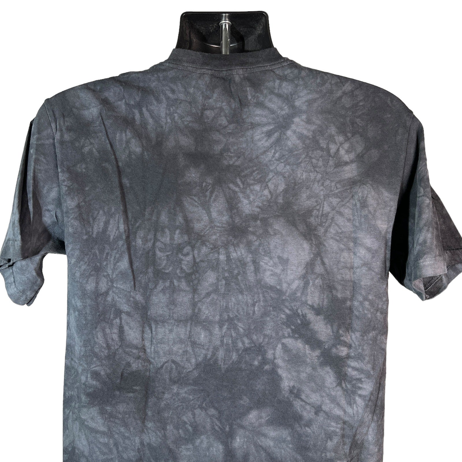 Collection of Delta Apparel Black Dog Tie Dye Tee in a gallery layout