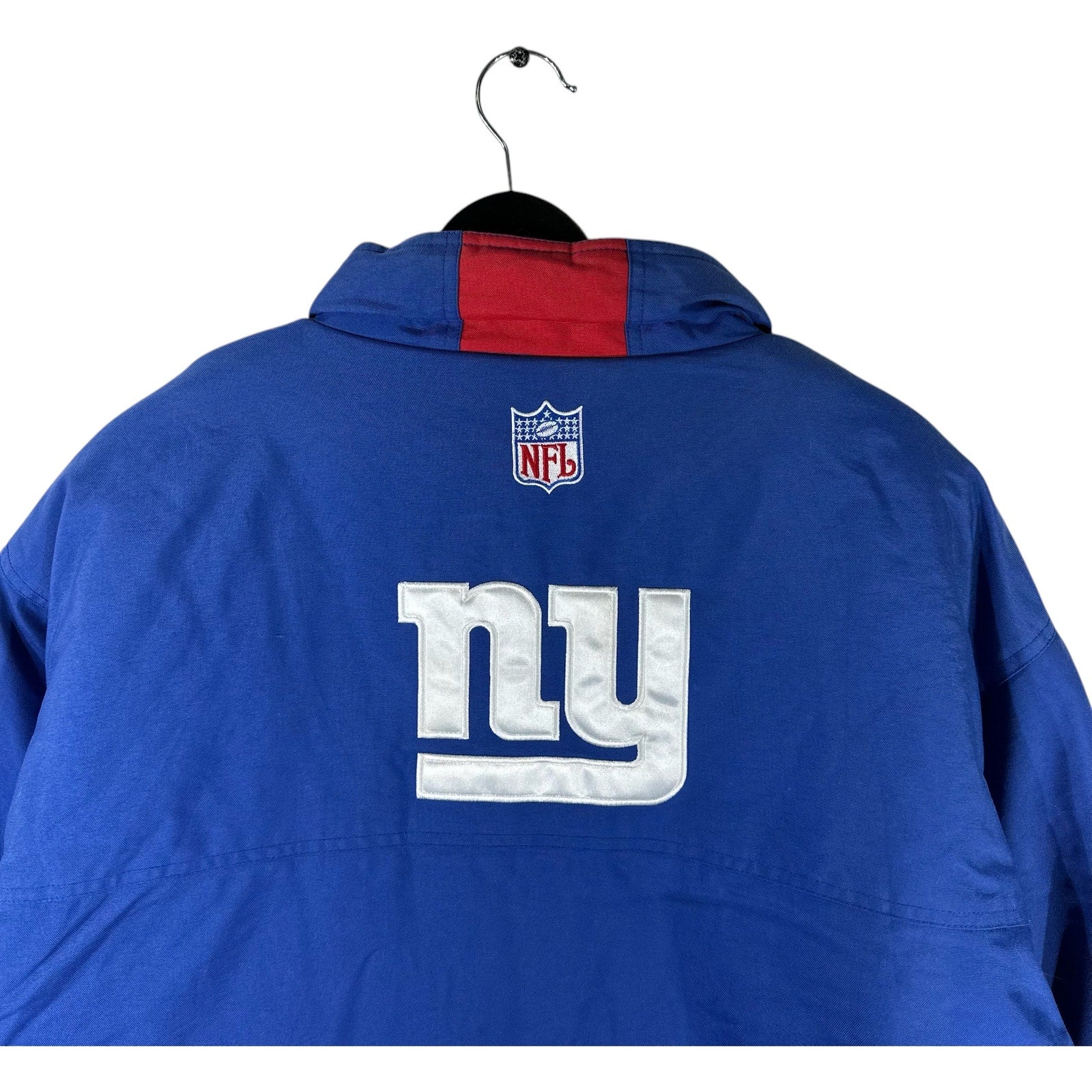 Collection of Reebok New York Giants NFL Puffer Jacket in a gallery layout
