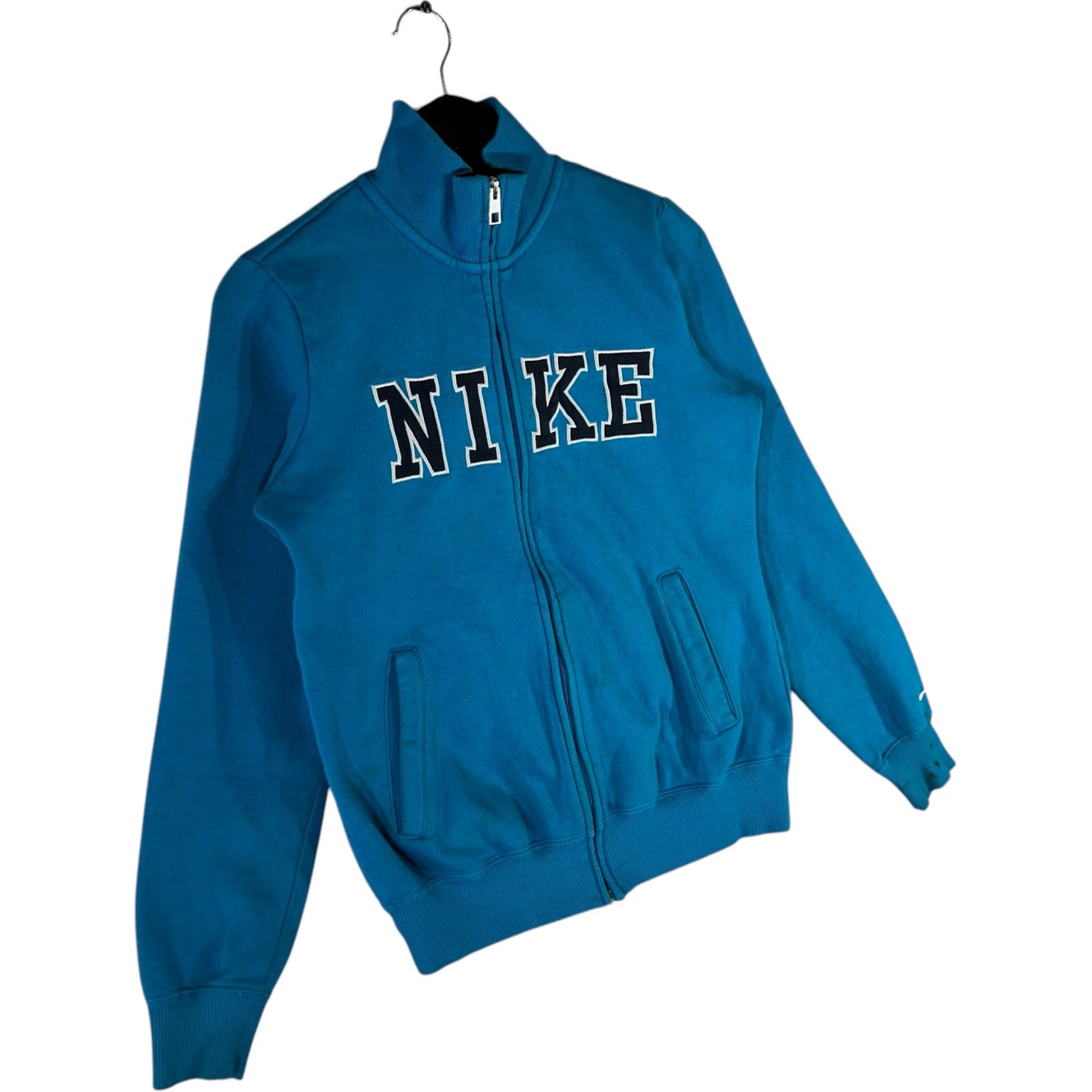 Collection of Women's Nike Spellout Full Zip Sweatshirt in a gallery layout