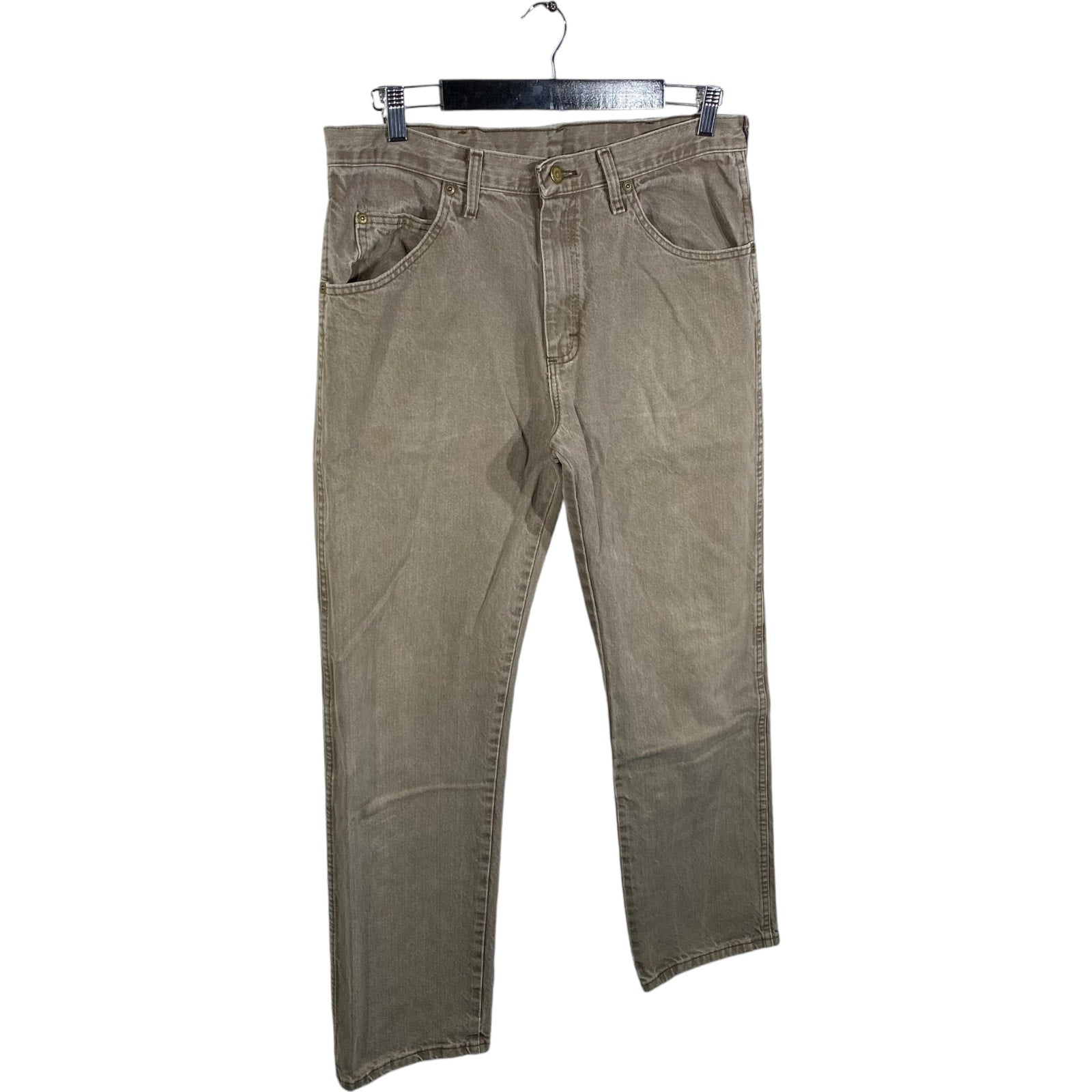 Collection of Wrangler Denim Straight Leg Jeans in a gallery layout