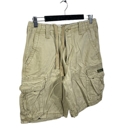 Collection of Aeropostale Zip Fly Cargo Tan Shorts in a gallery layout