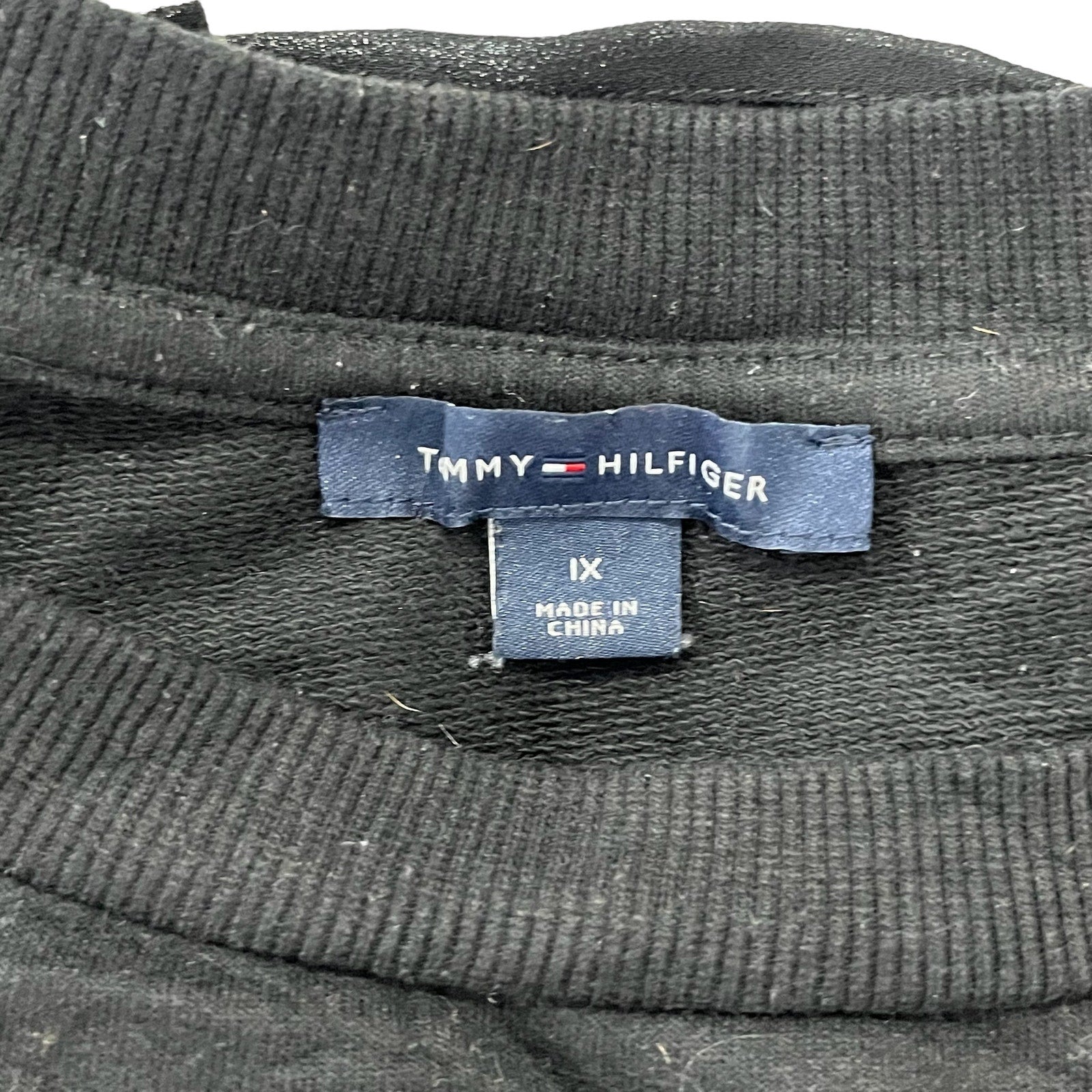 Collection of Tommy Hilfiger Logo Long Sleeve Sweatshirt in a gallery layout