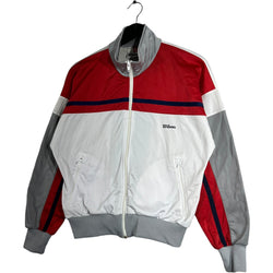 Collection of Wilson Colorblock Tennis Light Jacket in a gallery layout