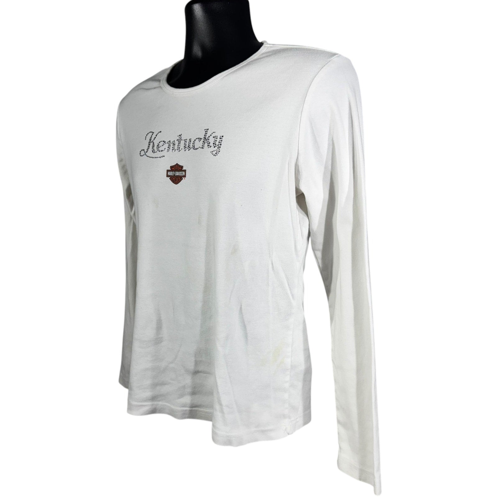 Collection of Womens Harley Davidson Kentucky Bowling Green Long Sleeve in a gallery layout
