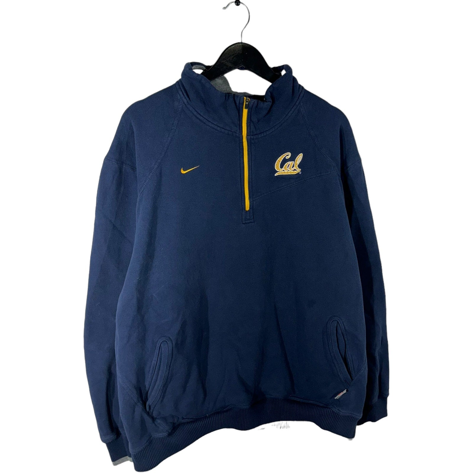 Collection of Nike University Of California Berkley 1/4 Zip Sweater in a gallery layout