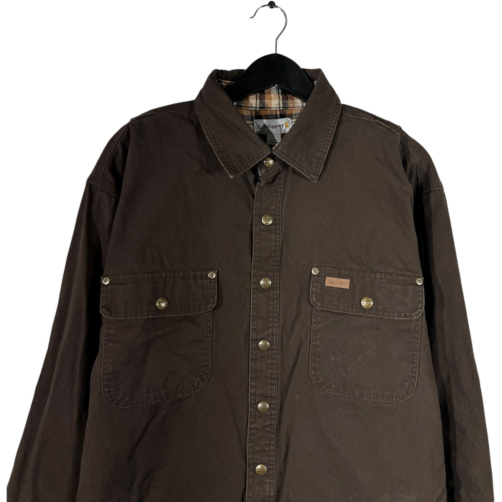 Collection of Carhartt Long Sleeve Button Up in a gallery layout