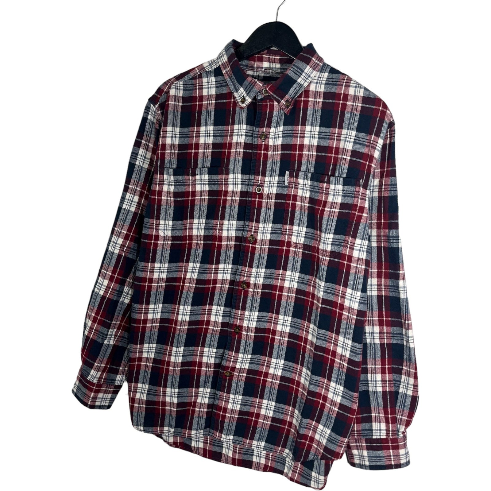 Collection of Carhartt Long Sleeve Plaid Flannel in a gallery layout