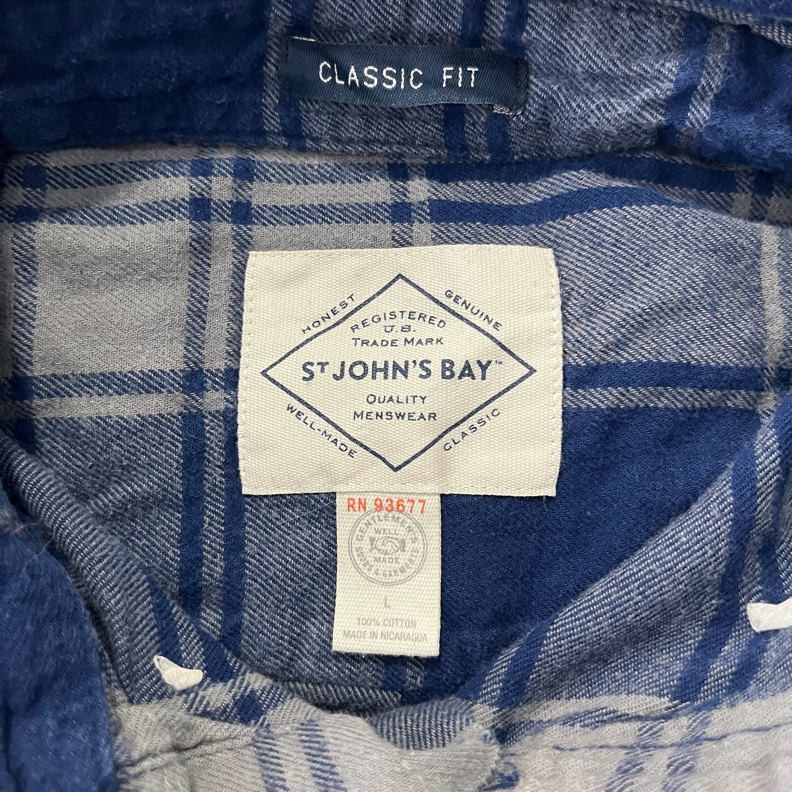 Collection of St. John's Bay Plaid Flannel in a gallery layout