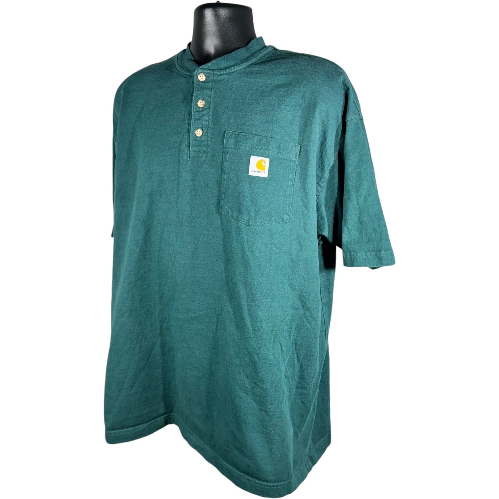 Collection of Carhartt Pocket Henley Tee in a gallery layout