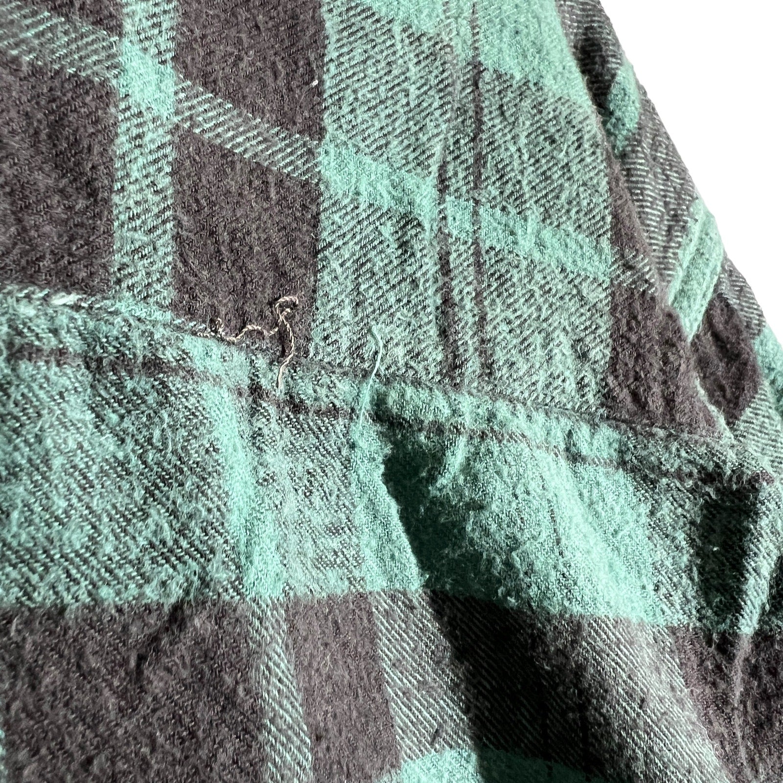 Collection of Vintage South Mountain Plaid Flannel in a gallery layout