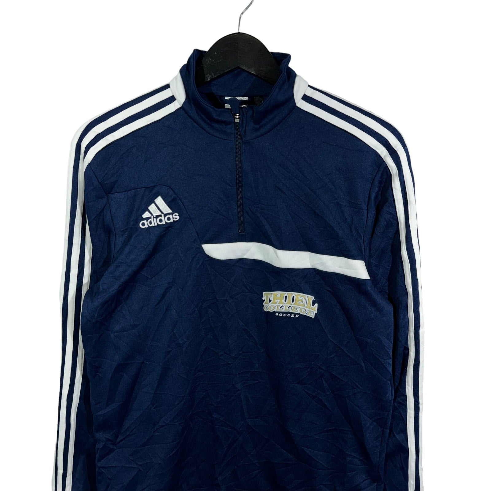 Collection of Adidas Climacool Thiel College Soccer 1/4 Zip Activewear Pullover in a gallery layout