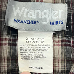 Collection of Wrangler Wrancher Long Sleeve Flannel in a gallery layout