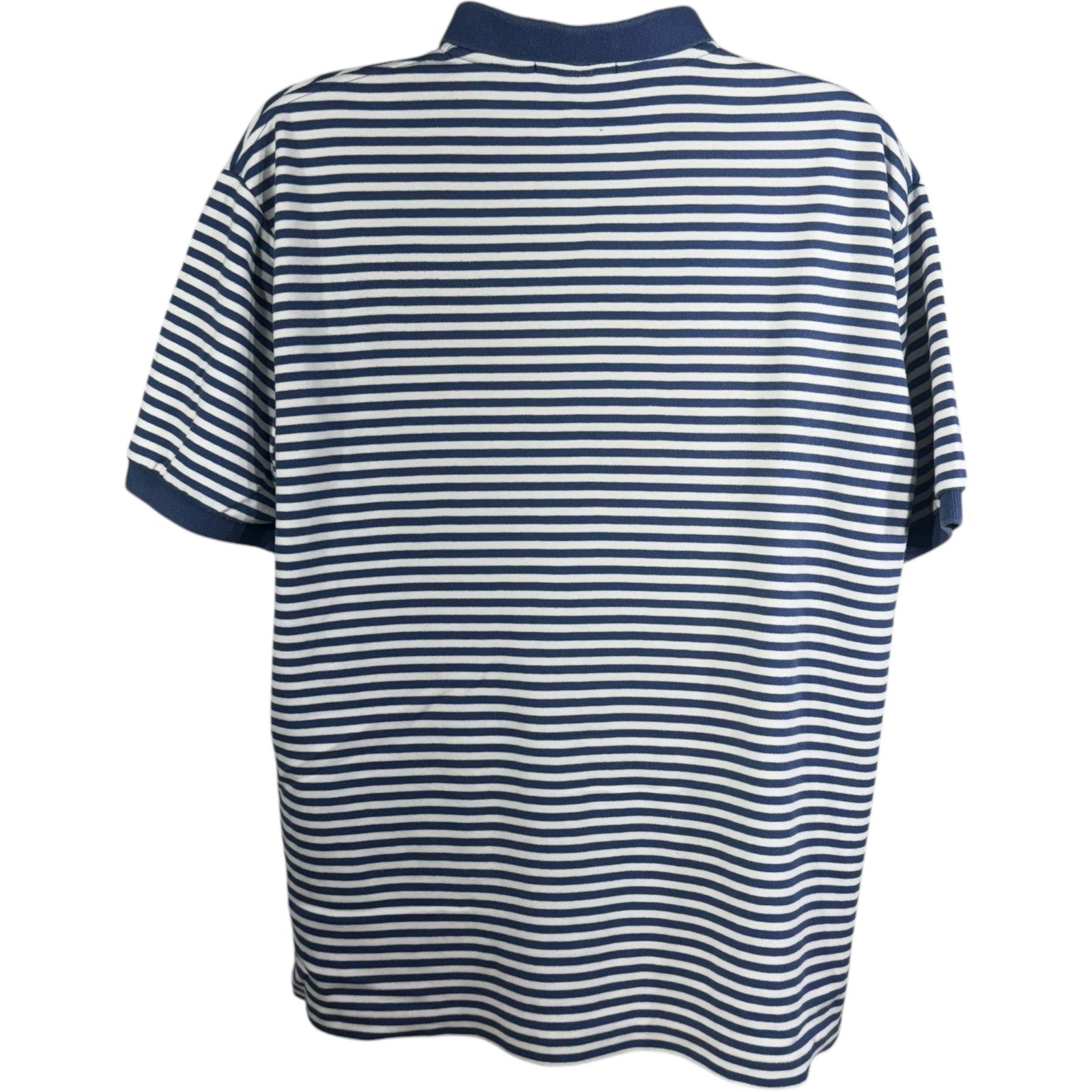 Collection of Polo Ralph Lauren Small Horse Striped Short Sleeve Polo in a gallery layout