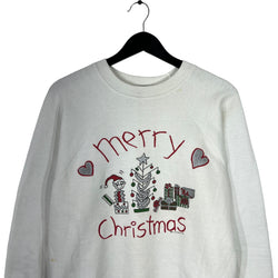 Collection of Vintage "Merry Christmas" Holiday Crewneck in a gallery layout