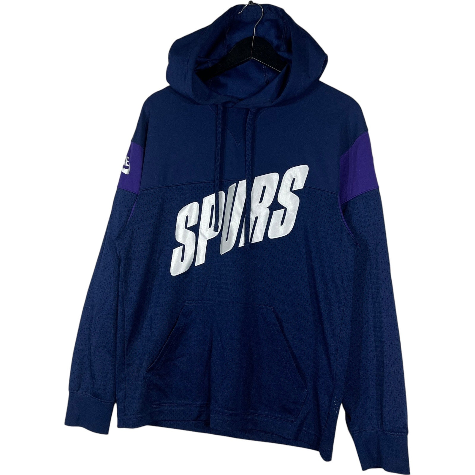 Collection of Nike Tottenham Hotspurs Spellout Hoodie in a gallery layout