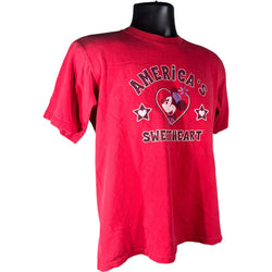 Collection of Vintage Disney Minnie "America's Sweetheart" Tee in a gallery layout