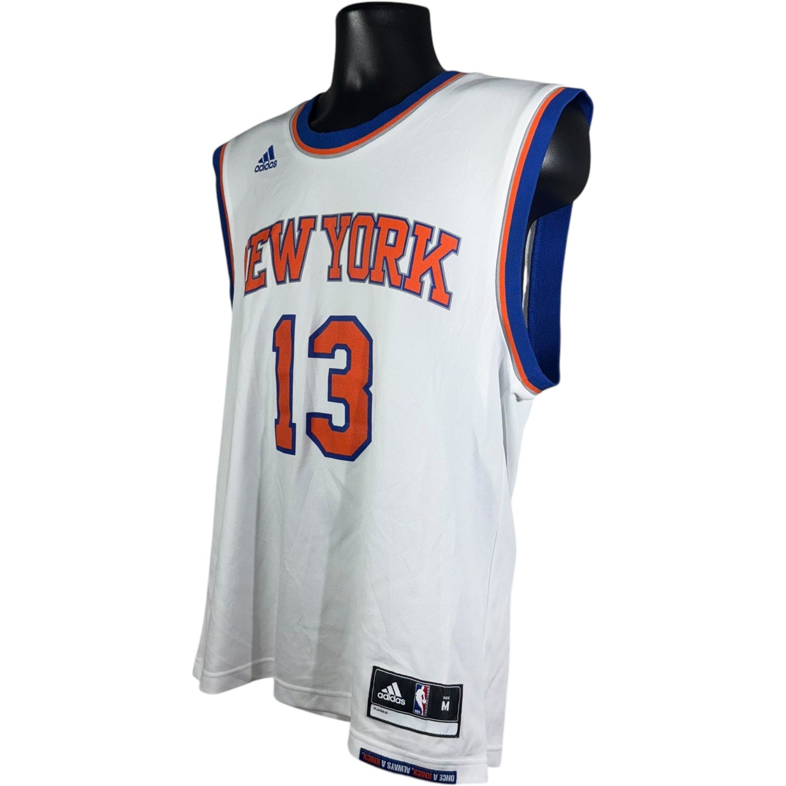 Collection of Adidas NY Knicks Joakim Noah #13 NBA Jersey in a gallery layout
