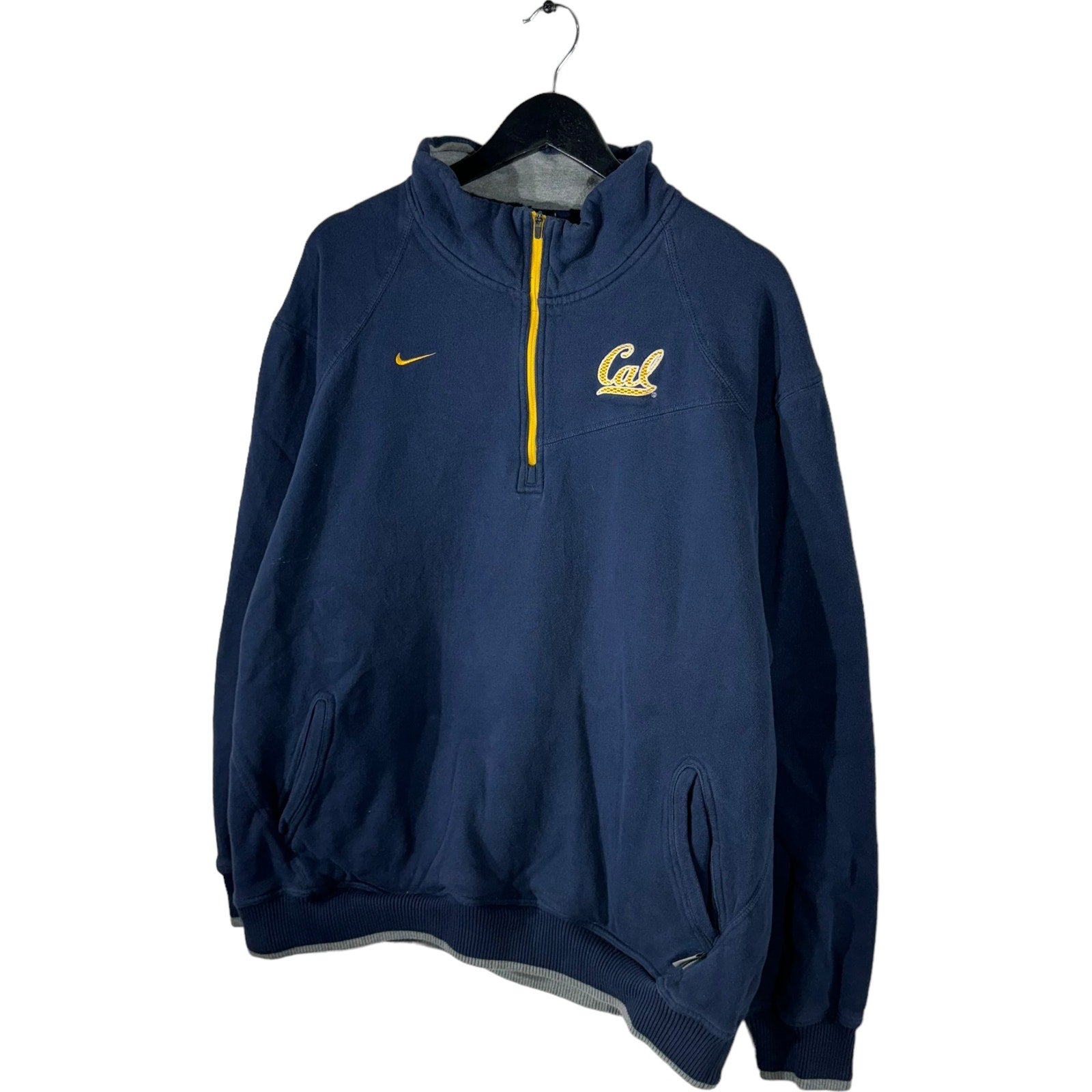 Collection of Nike University Of California Berkley 1/4 Zip Sweater in a gallery layout