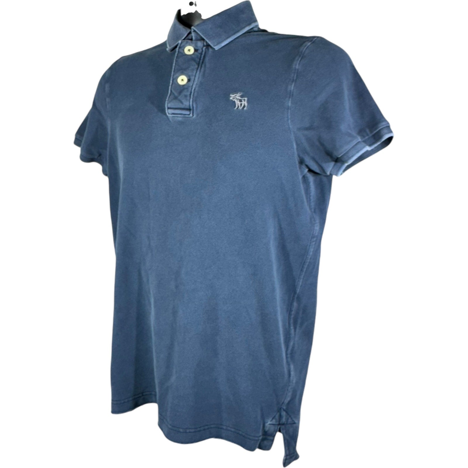 Collection of Abercrombie & Fitch Short Sleeve Polo in a gallery layout