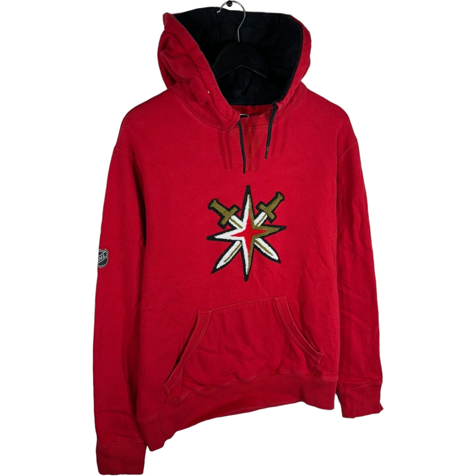 Collection of Fanatics Las Vegas Golden Nights Hockey Hoodie in a gallery layout