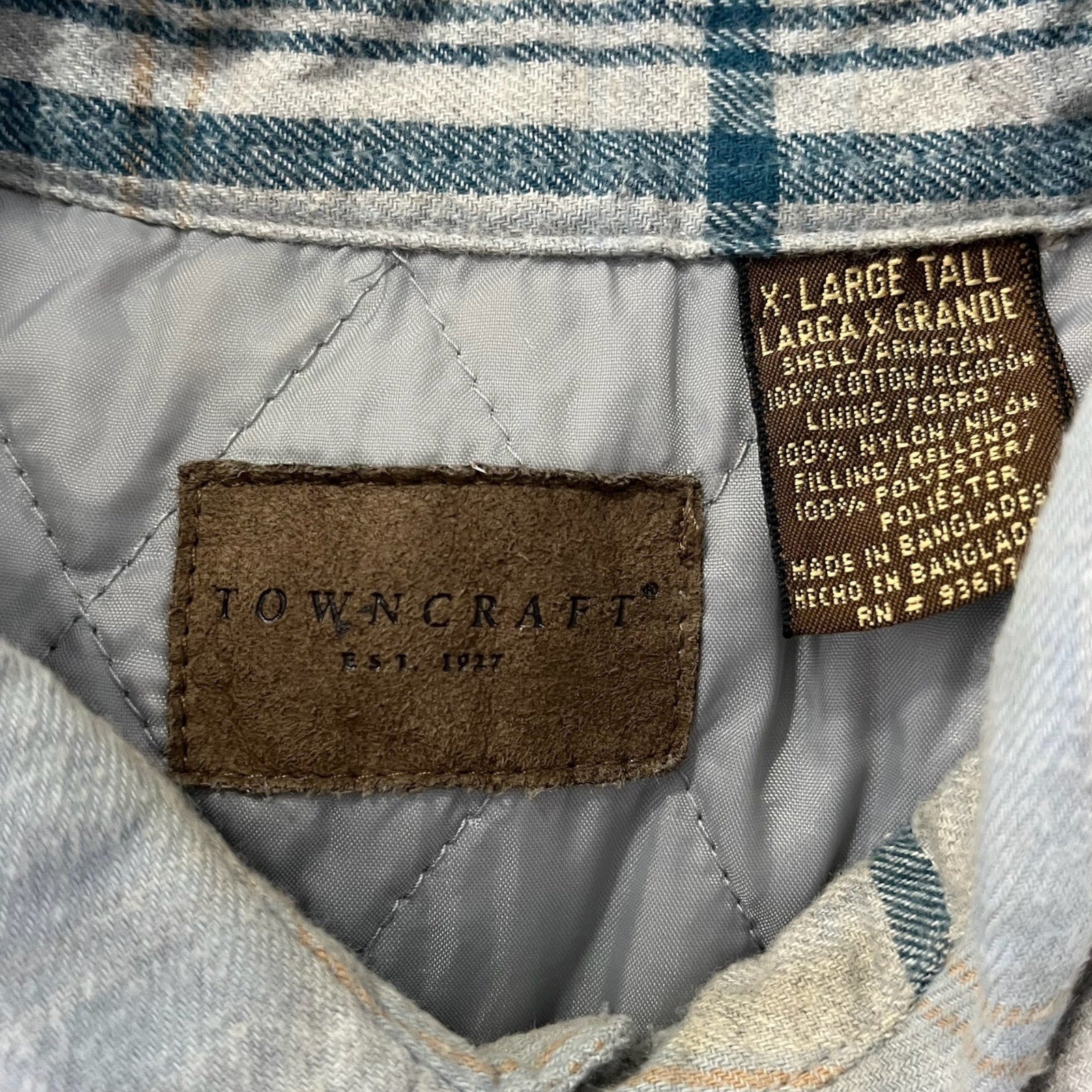 Collection of Town Craft Insulated Plaid Flannel in a gallery layout