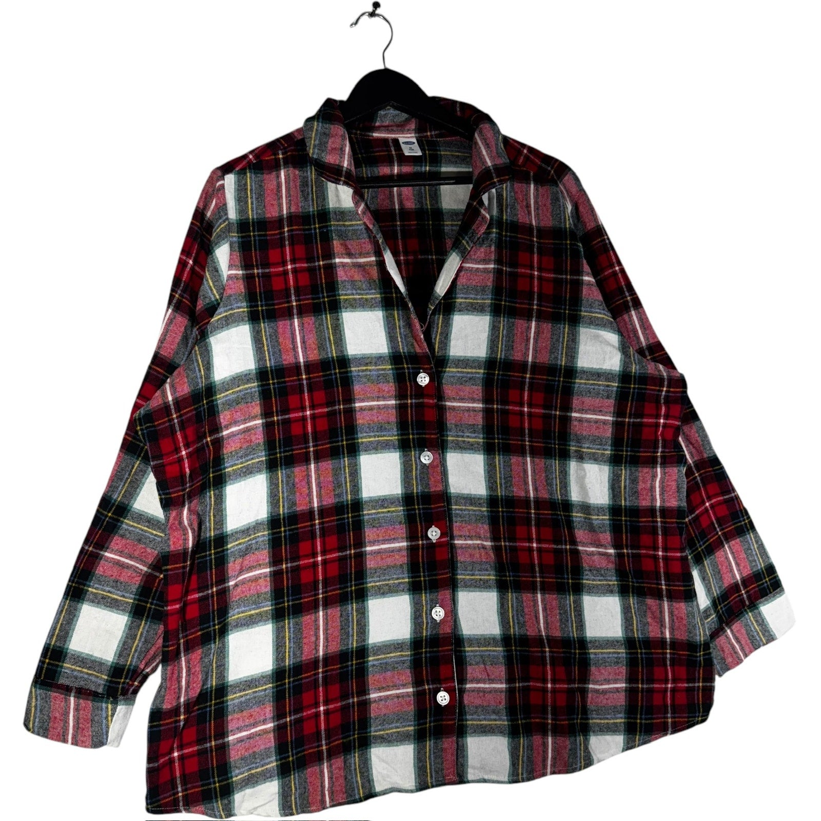 Collection of Old Navy Long Sleeve Flannel in a gallery layout