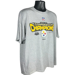 Collection of Pittsburg Steelers AFC Conference Champions Tee 2008 in a gallery layout