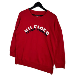 Collection of Tommy Hilfiger Spellout Crewneck in a gallery layout