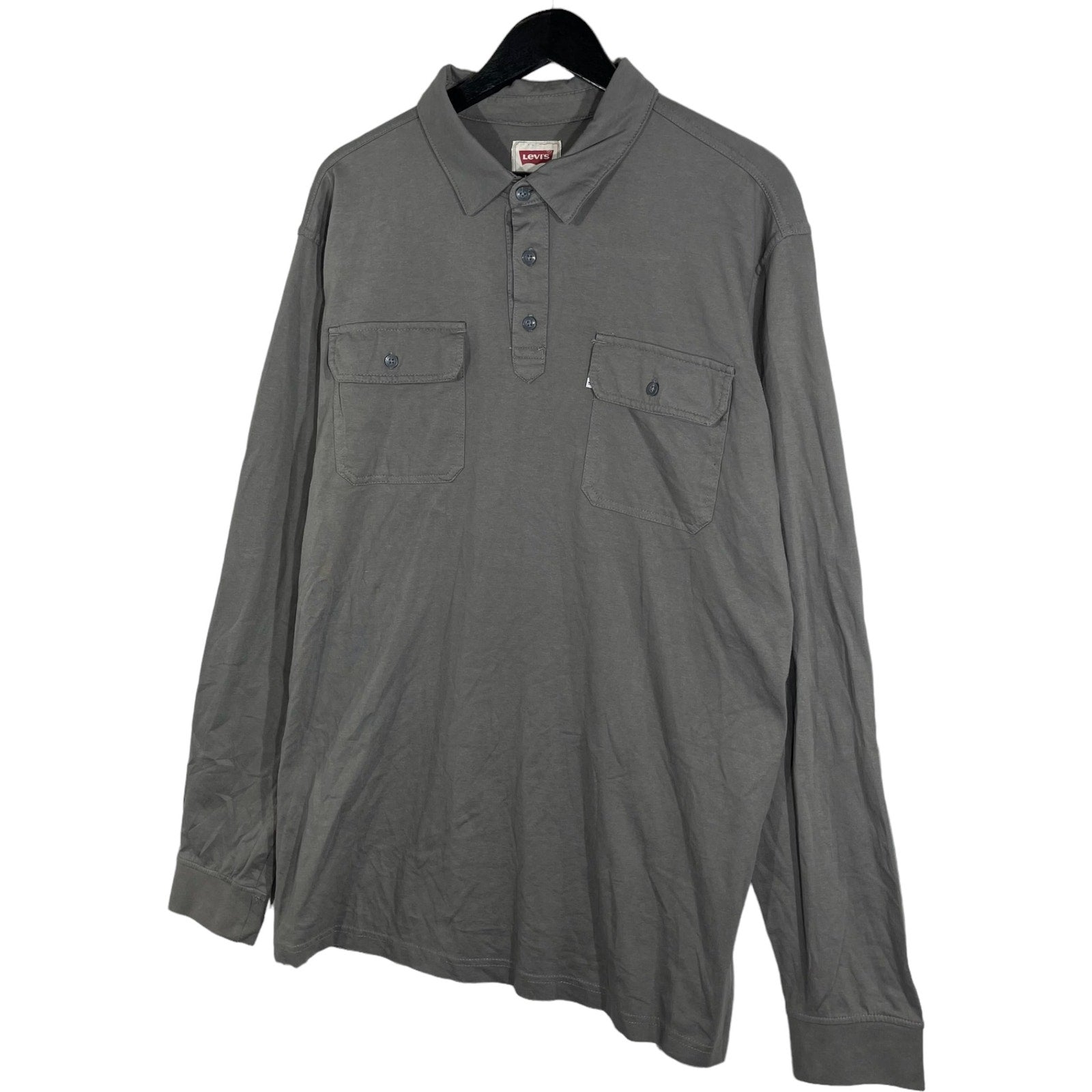 Collection of Levi's Long Sleeve Polo in a gallery layout