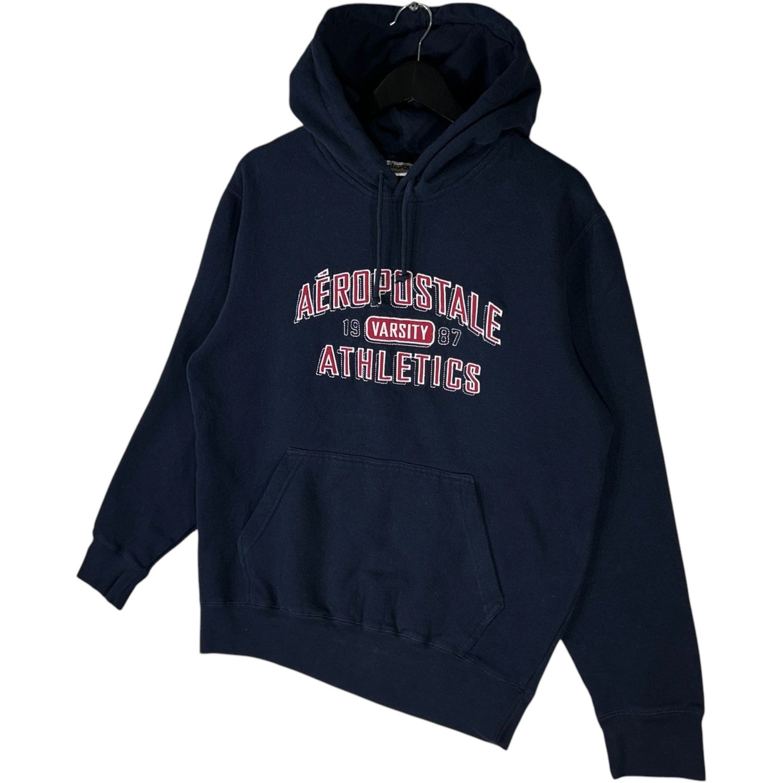 Collection of Aeropostale Varsity Athletics Hoodie in a gallery layout