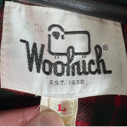 Collection of Woolrich Wool Lined Hoodie Button Down Jacket in a gallery layout