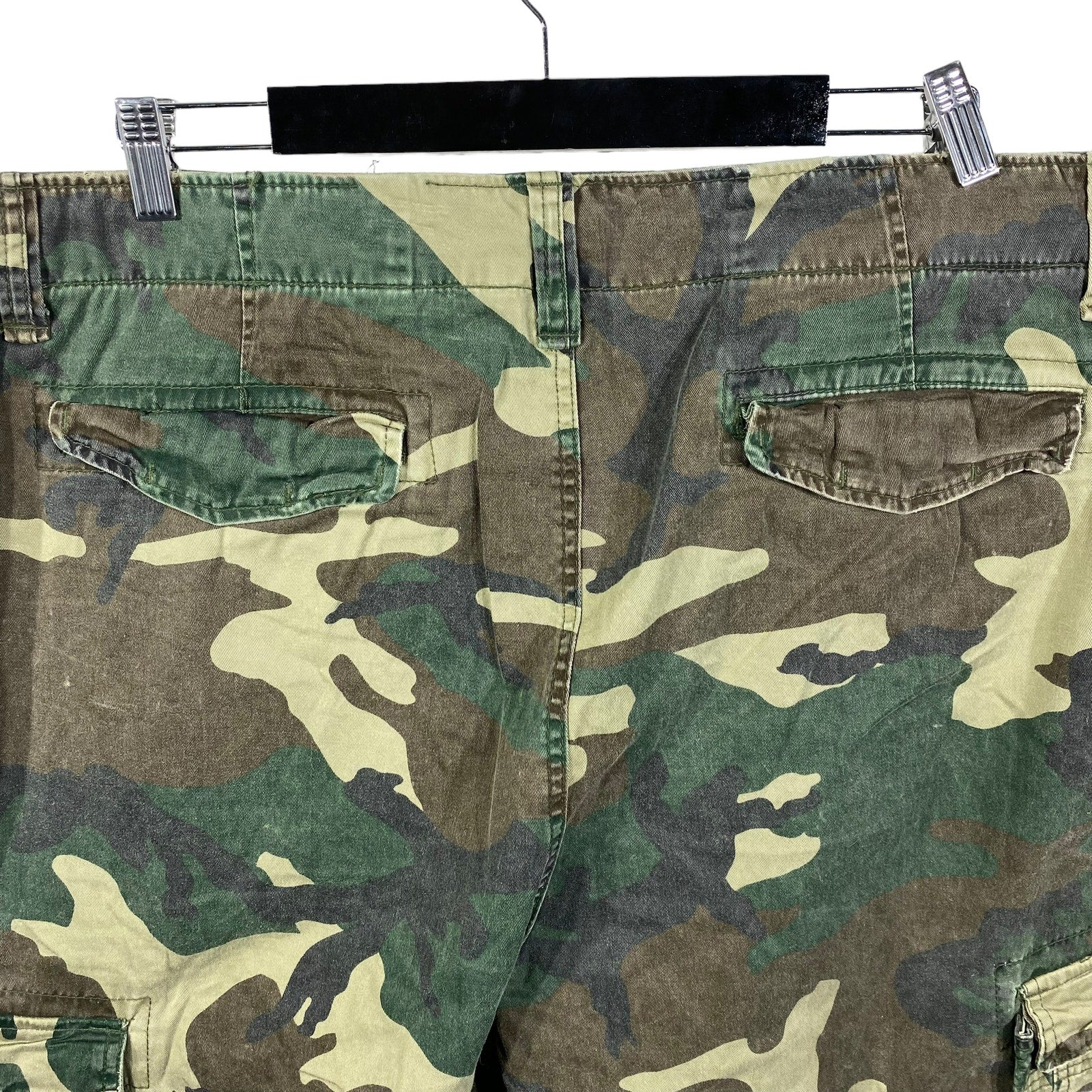 Collection of NWT Rothco Camouflage Cargo Shorts in a gallery layout
