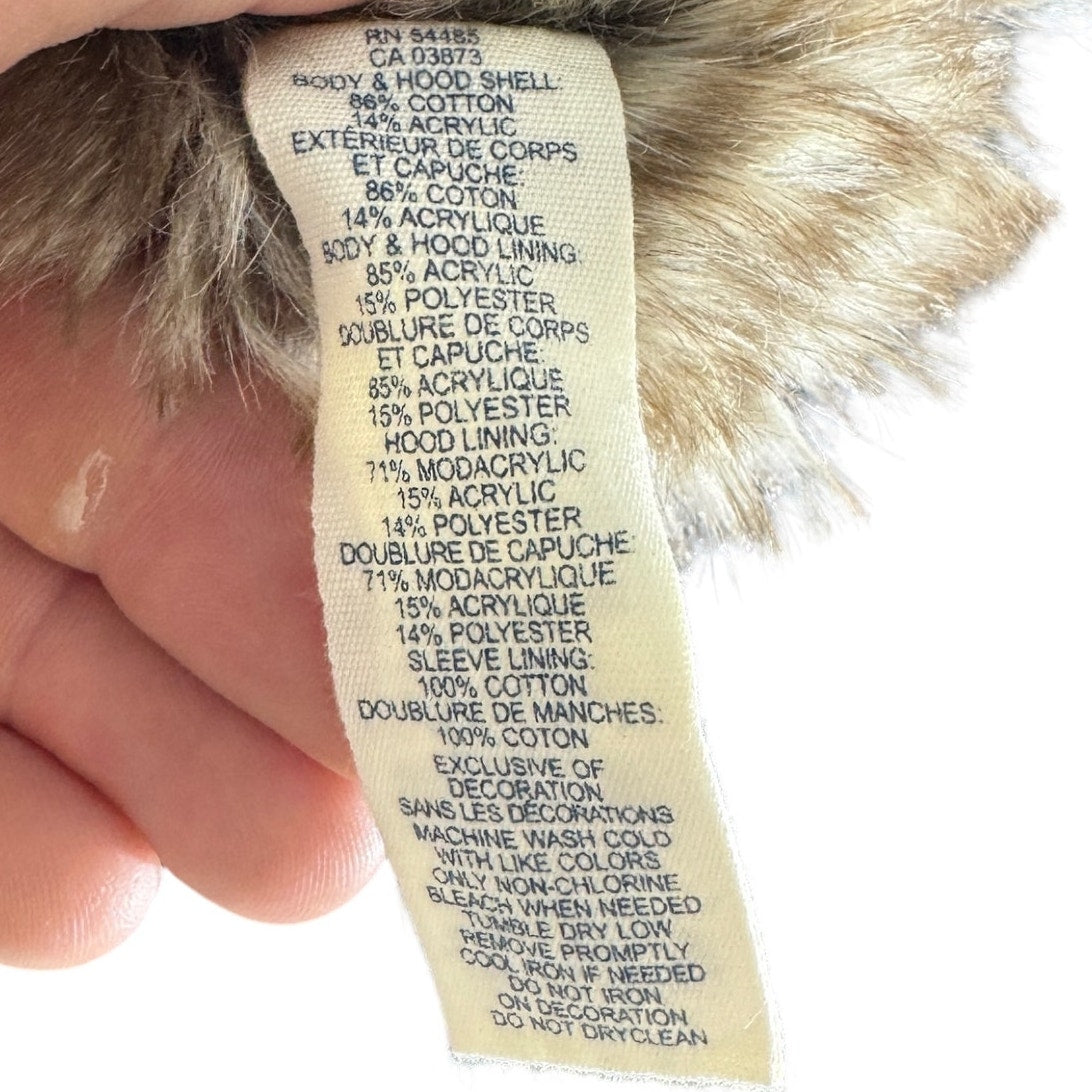 Collection of American Eagle Fur Hoodie in a gallery layout