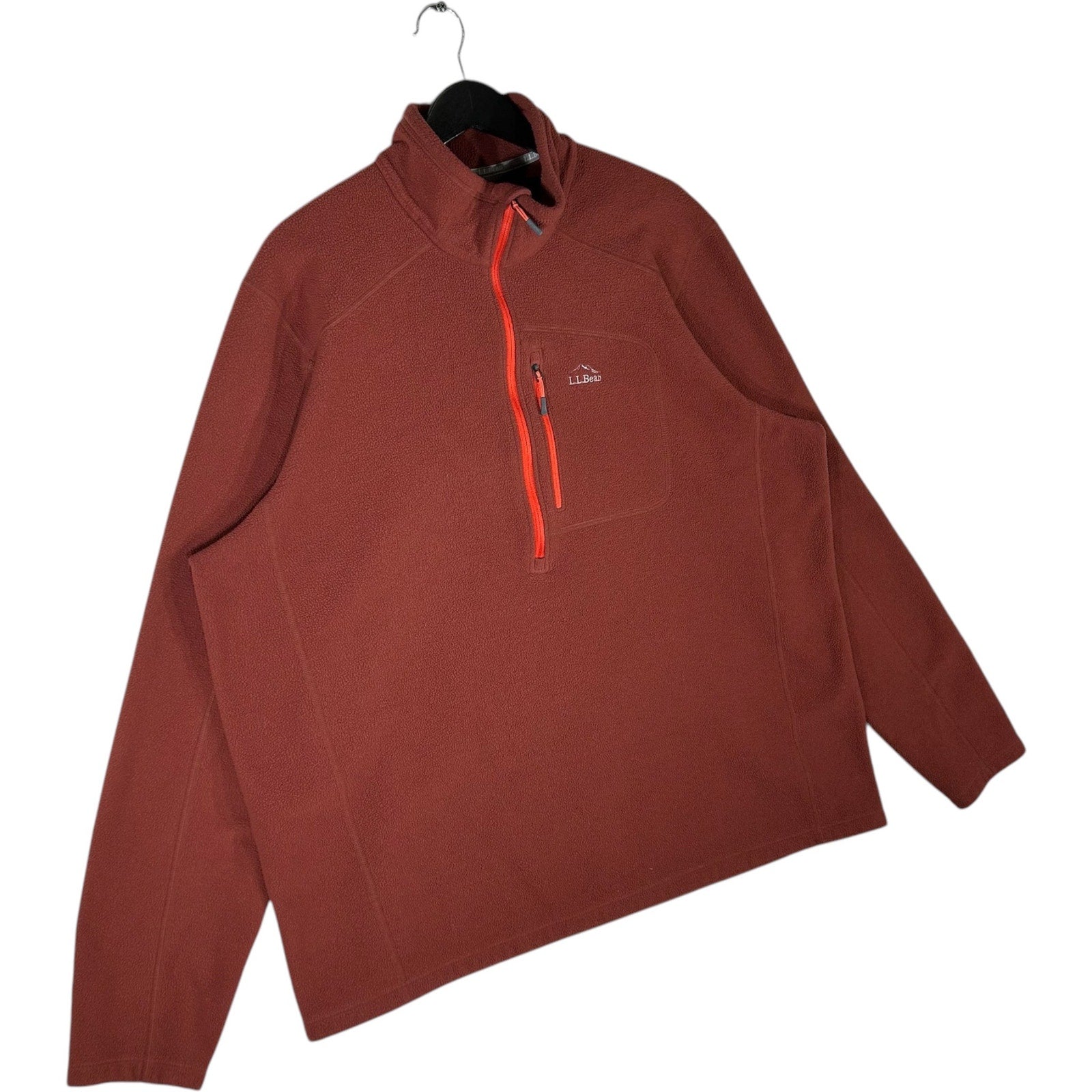 Collection of L.L Bean 1/2 Zip Sweatshirt in a gallery layout