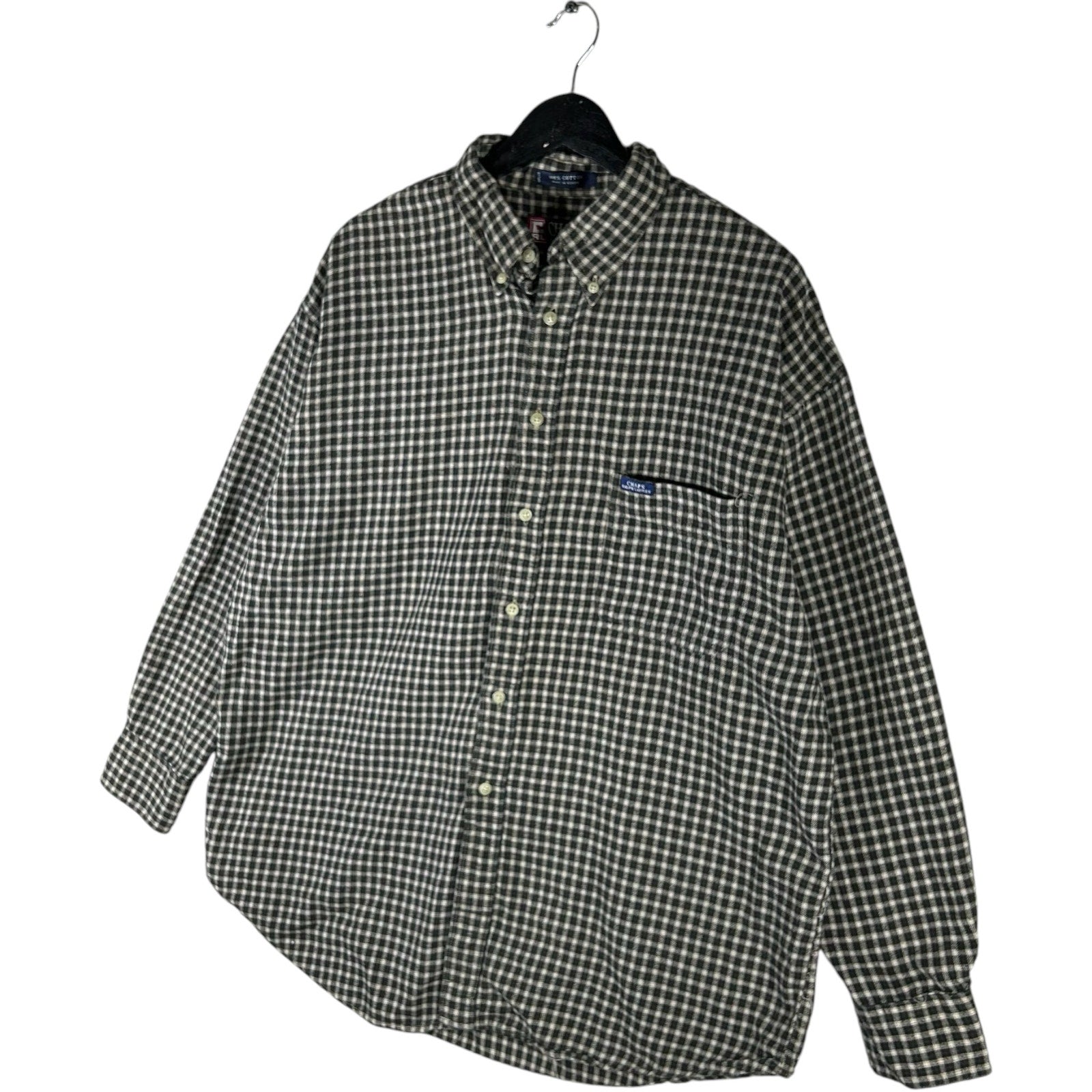 Collection of Chaps Ralph Lauren Plaid Long Sleeve Button Down in a gallery layout