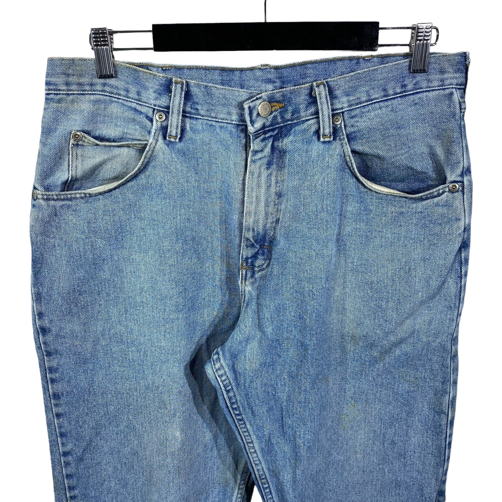 Collection of Wrangler Zip Fly Straight Leg Denim Pants in a gallery layout