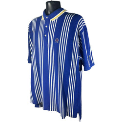 Collection of Tommy Hilfiger Striped Golf Short Sleeve Polo in a gallery layout