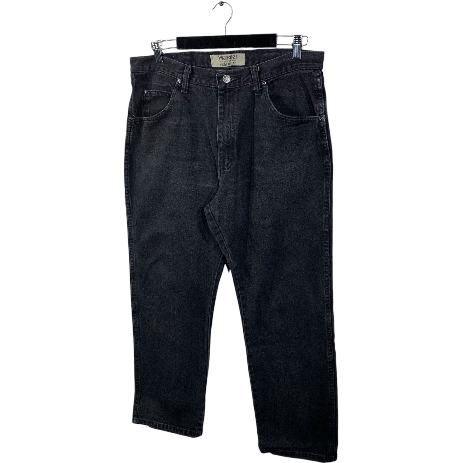 Collection of Wrangler Denim Straight Leg Jeans in a gallery layout