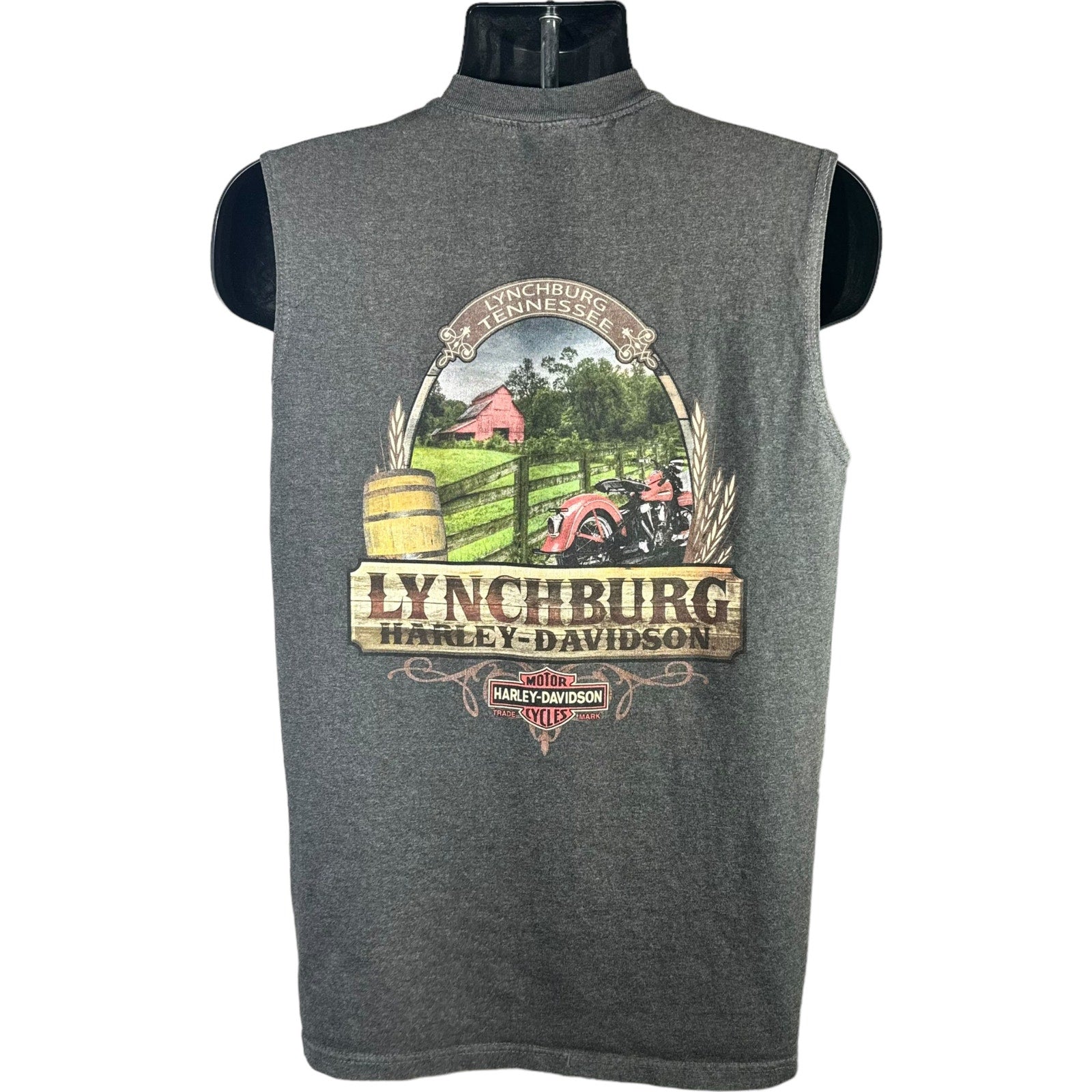 Collection of Harley Davidson Lynchburg Tennessee Tank Top in a gallery layout